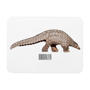 Pangolin-Cartoon Magnet