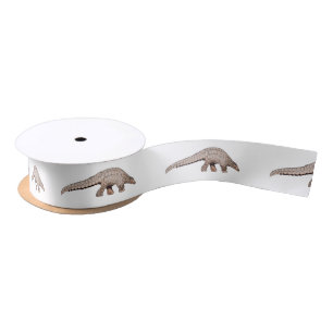 Pangolin-Cartoon Satinband