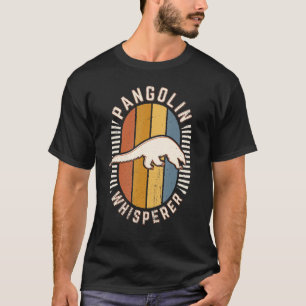 Pangolin-Flüsterer Vintage Klassiker Retro Tier Lo T-Shirt