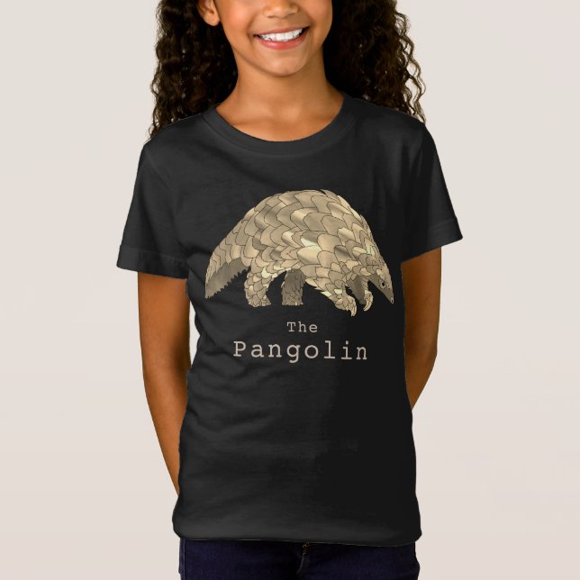 Pangolin gefährdete Tierarten - Aktivismus T-Shirt (Vorderseite)
