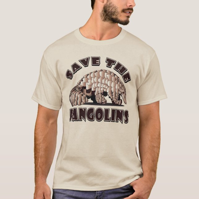 Pangolin gerettet T-Shirt (Vorderseite)