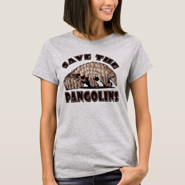 Pangolin gerettet T-Shirt (Vorderseite)