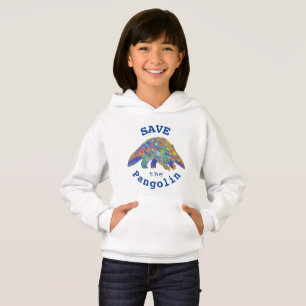 Pangolin Niedlich gefährdete Tierarten Hoodie