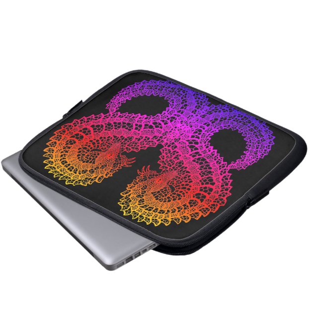 Pangolin-Notebookgehäuse Laptopschutzhülle (Vorne Knopf)