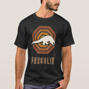 Pangolin Vintag Retro Klassische Liebe T-Shirt