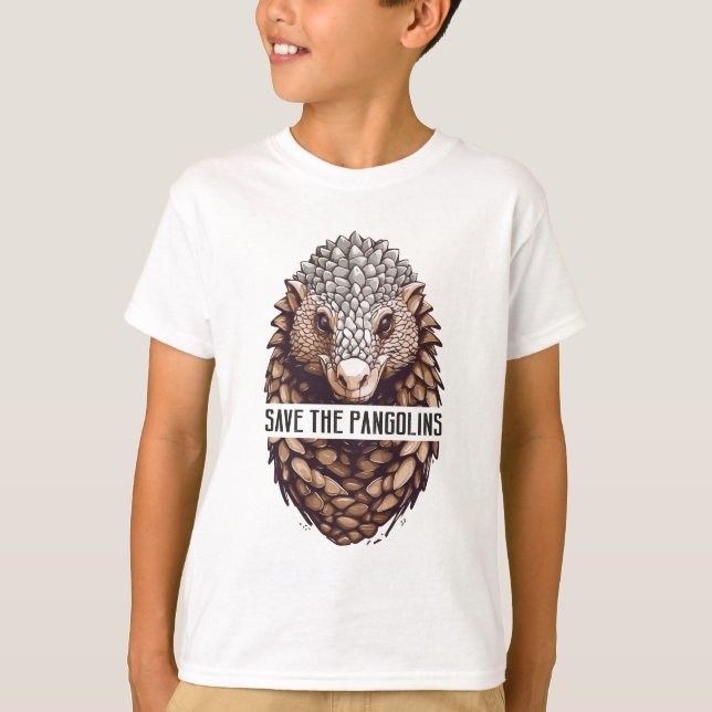 Pangolins Pango Conservation gerettet T-Shirt (Vorderseite)