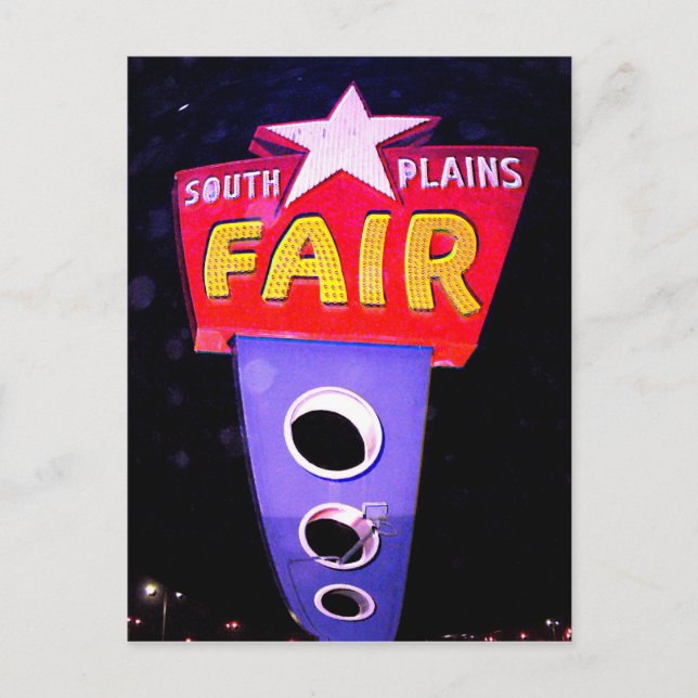 Panhandle South Plains Fair Postcard Postkarte (Vorderseite)