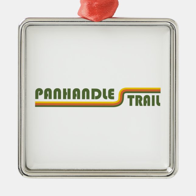 Panhandle Trail Ornament Aus Metall (Vorne)