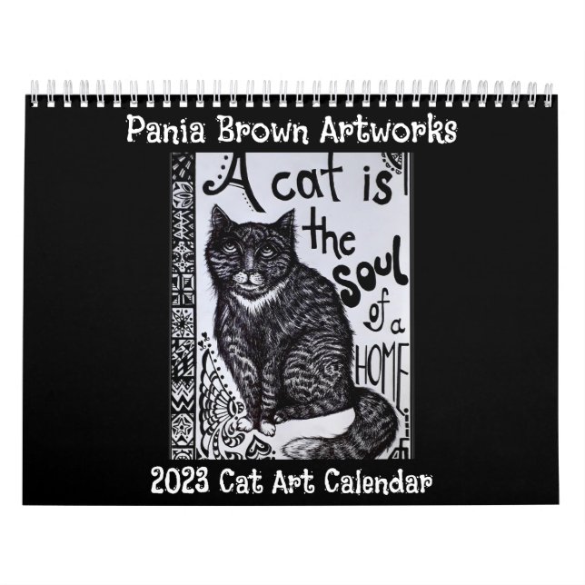 Pania Brown Artworks - Kalender 2023 (Titelbild)