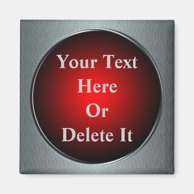 Panic Button Magnet (Vorne)