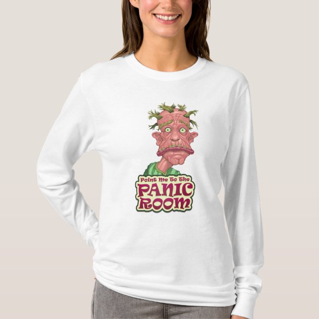 Panic Room Women's Long Sleeve T - Shirt (Vorderseite)