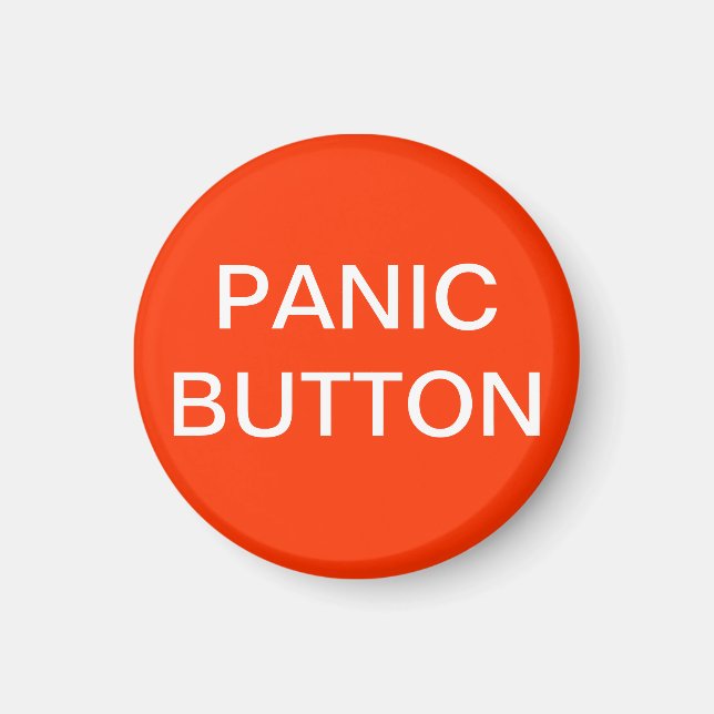PanicButton Red Magnet (Vorne)
