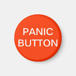 PanicButton Rot Magnet