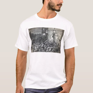 Panieren Sie Aufstand am Eingang zum Haus T-Shirt