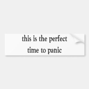 Panik Autoaufkleber