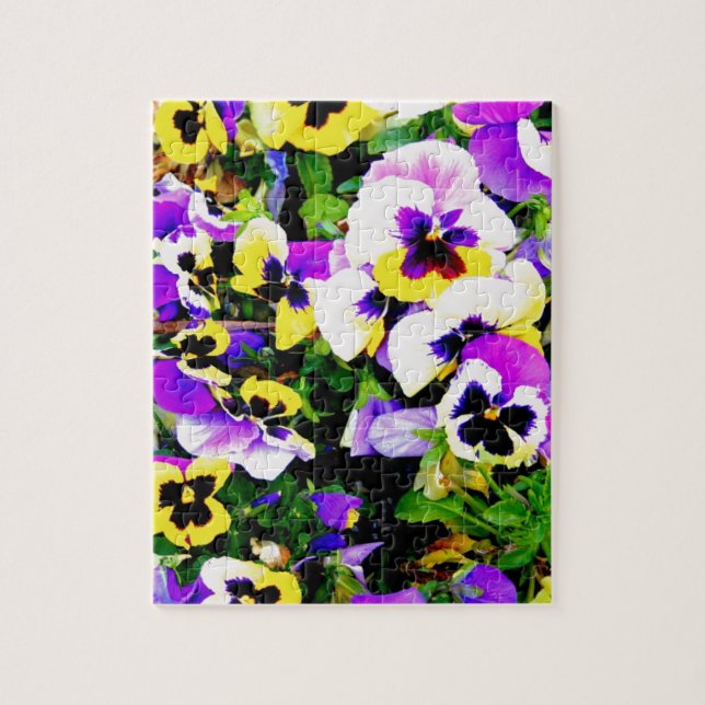 Panik-Blume Puzzle (Vertikal)