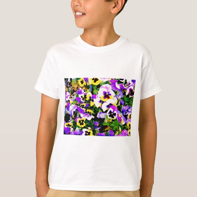 Panik-Blume T-Shirt (Vorderseite)