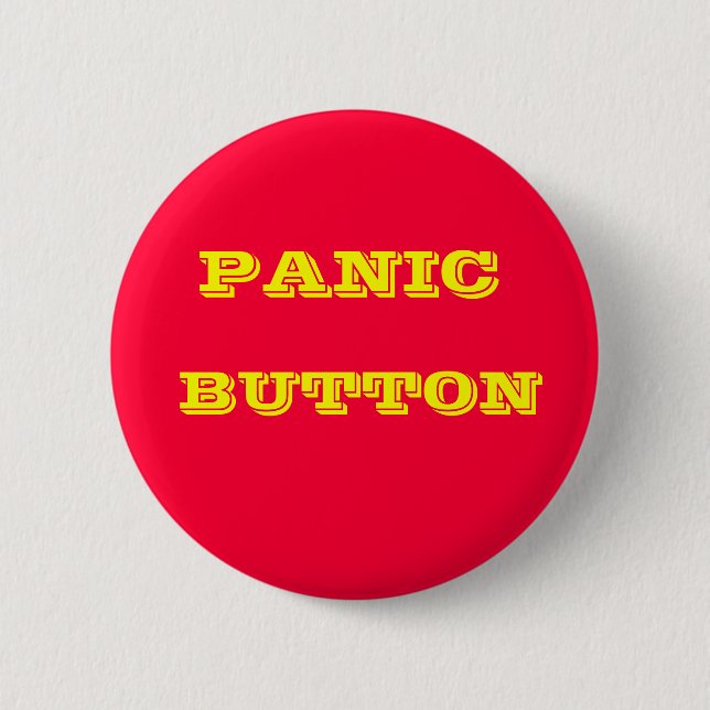 PANIK, KNOPF BUTTON (Vorderseite)