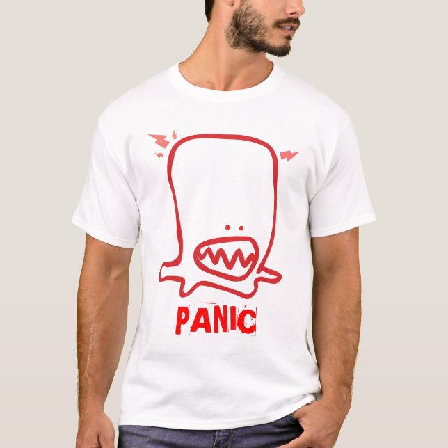 PANIK T-Shirt (Vorderseite)