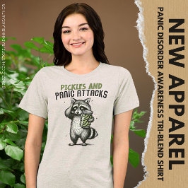 Panikstörung Bewusstsein Tri-Blend-Shirt Tri-Blend Shirt