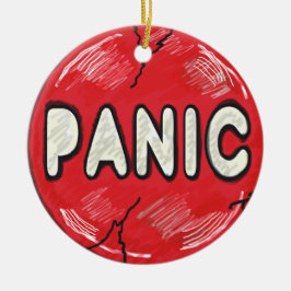 Paniktaste Keramik Ornament