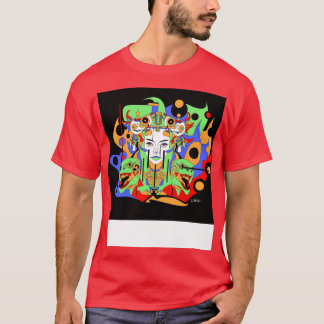 paninaro metal madness in ökopop abstrakte frau ka T-Shirt