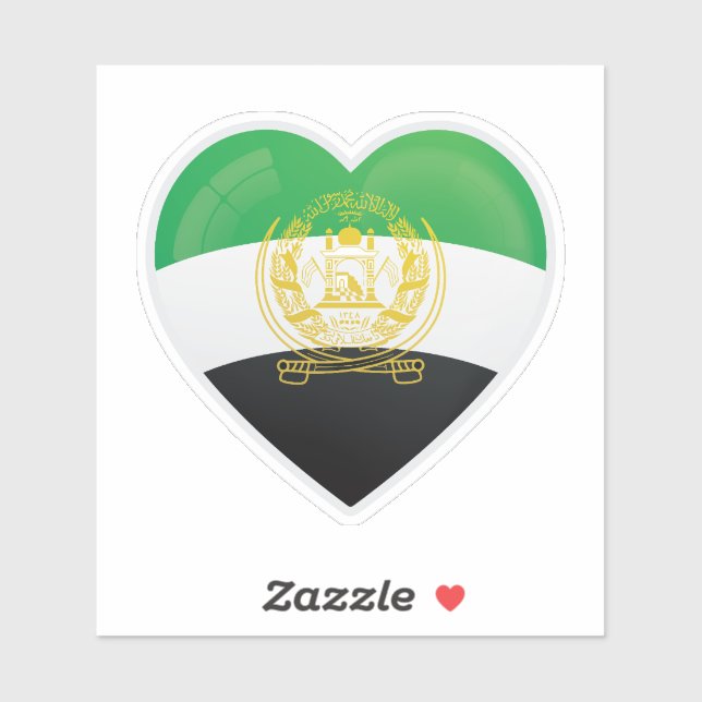 Panjshir Liebe Icon Sticker (Blatt)
