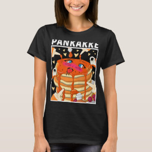 Pankakke - Pancake Breakfast Naughty Waifu Girl T-Shirt