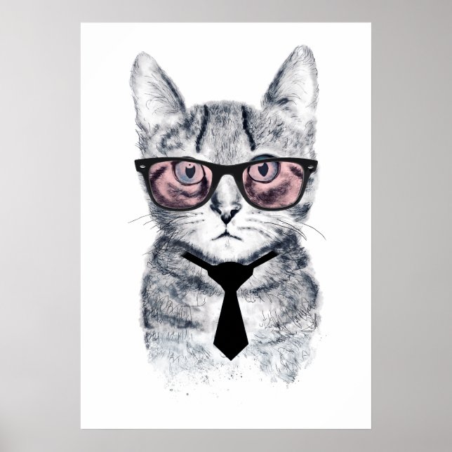 Pankas Smart Cat Poster (Vorne)