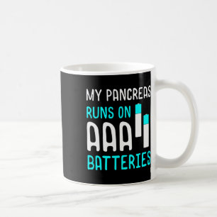 Pankreas Runs Diabetiker Fun T1d Typ 1 Diabetes AW Kaffeetasse