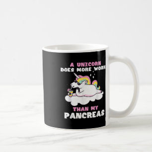 Pankreas Sonnenblumen Einhorn Typ 1 Diabetes Blut Kaffeetasse