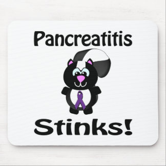 Pankreatitis stinkt Skunk Awareness Design Mousepad