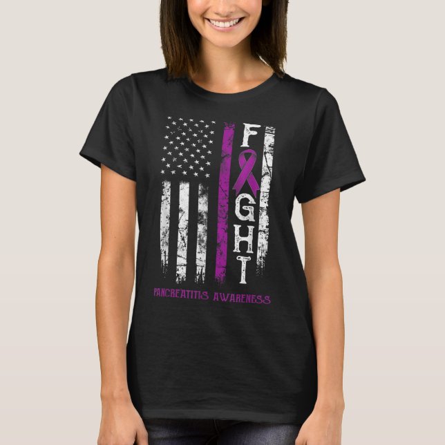 Pankreatitis Warrior T-Shirt (Vorderseite)