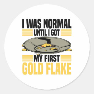 Panning Runder Aufkleber