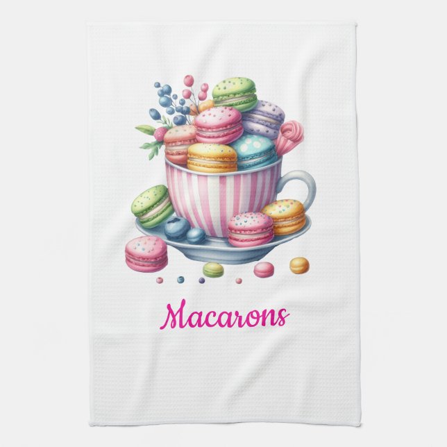 Paño de Cocina Macarons Geschirrtuch (Vertikal)