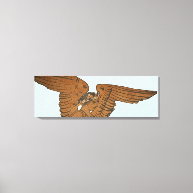 Panoply - Die griechische Göttin Nike nah-up Leinwanddruck (Vorderseite)