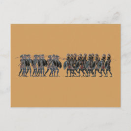 Panopy - antiker griechischer hofflitischer Kampf Postkarte