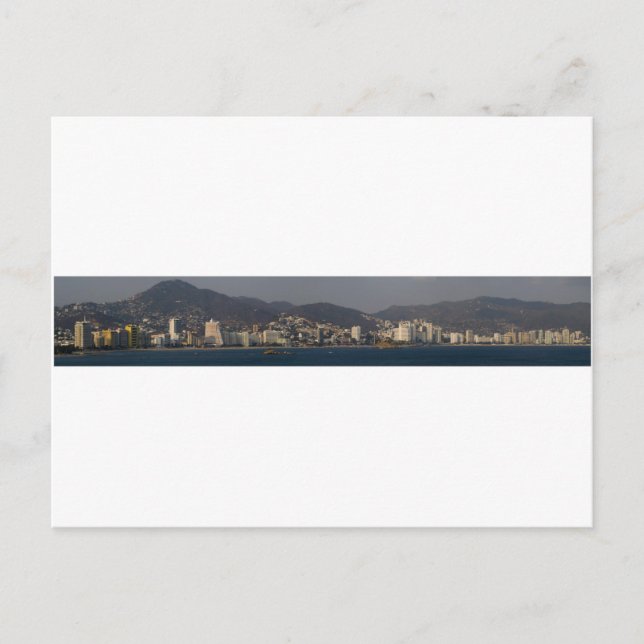 Panorama Acapulco 4 Postkarte (Vorderseite)