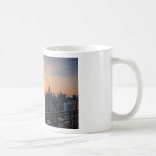 Panorama auf Skyline von Bangkok Tasse