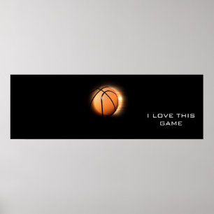 Panorama Basketball Poster