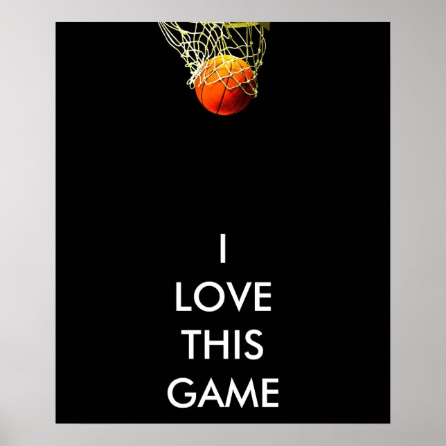 Panorama Basketball Poster (Vorne)