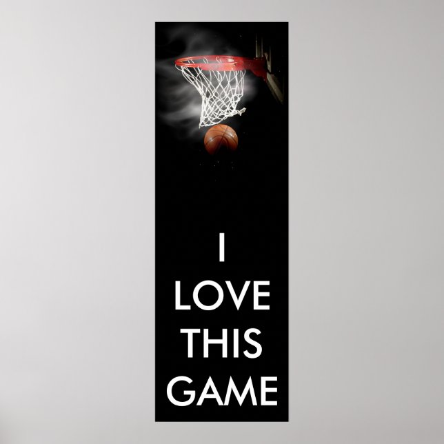 Panorama Basketball Poster (Vorne)