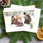 Panorama Chic H Foto - Winterbaum<br><div class="desc">Senden Sie Ihre Weihnachts- oder Urlaubswünsche mit viel Feiertagssjubeln und stilvoll mit Ihrem Panorama Chic H Foto - Winterbaumurlaub oder Weihnachtskarte. Horizontal/Landschaft Option.</div>