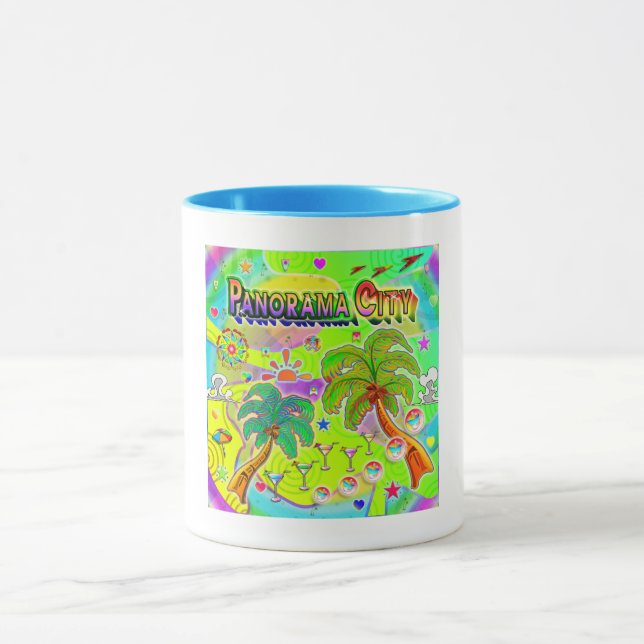 Panorama City Mind Focus Tasse (Zentrum)