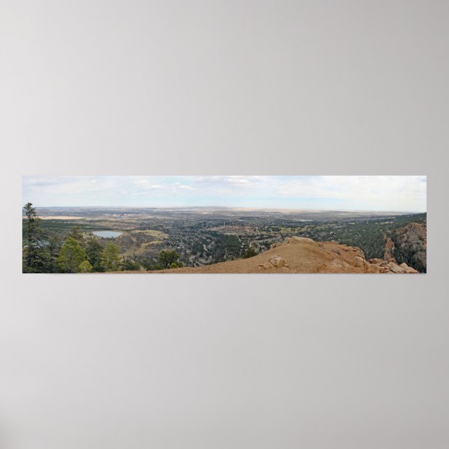 Panorama - Colorado Springs, Colorado Poster (Vorne)