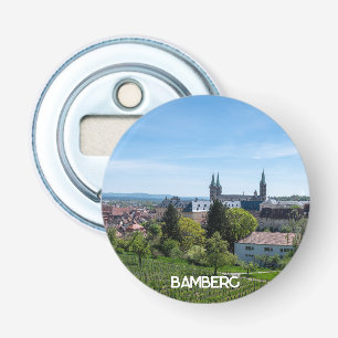 Panorama der historischen Altstadt von Bamberg, De Flaschenöffner