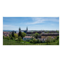 Panorama der historischen Altstadt von Bamberg, De