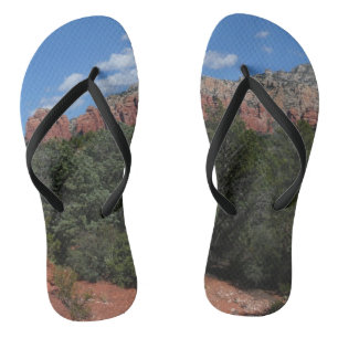 Panorama der Roten Felsen in Sedona Arizona Flip Flops