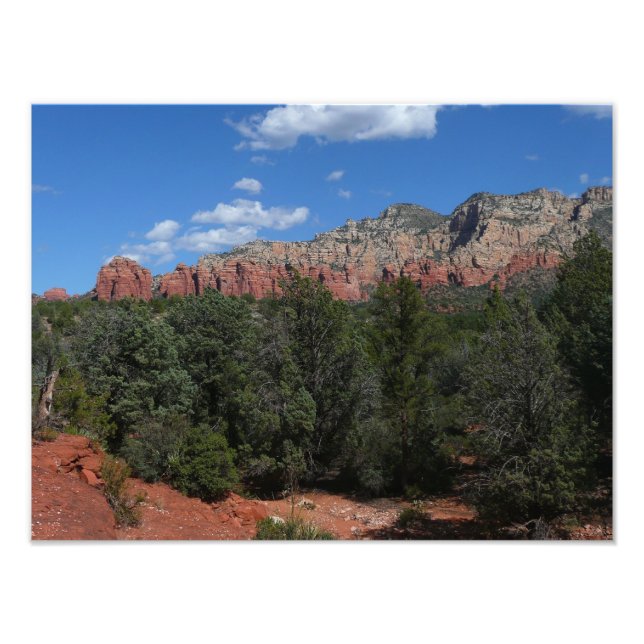Panorama der Roten Felsen in Sedona Arizona Fotodruck (Vorne)