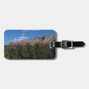 Panorama der Roten Felsen in Sedona Arizona Gepäckanhänger